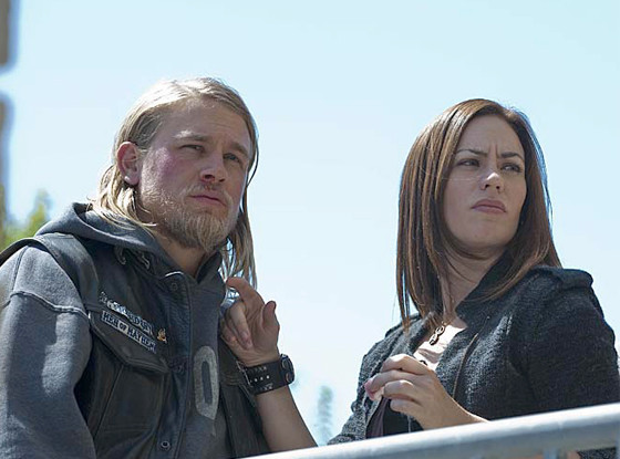 Sons of Anarchy, Maggie Siff, Charlie Hunnam Sons of Anarchy, Maggie Siff, Charlie Hunnam
